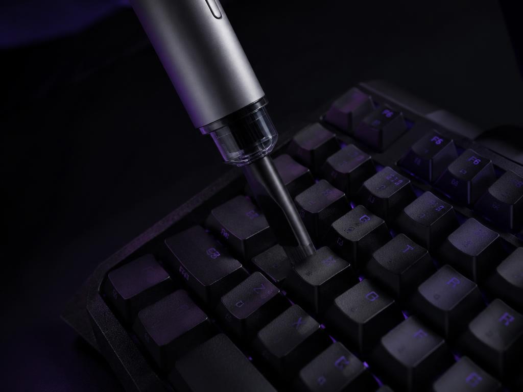 Dust between keys